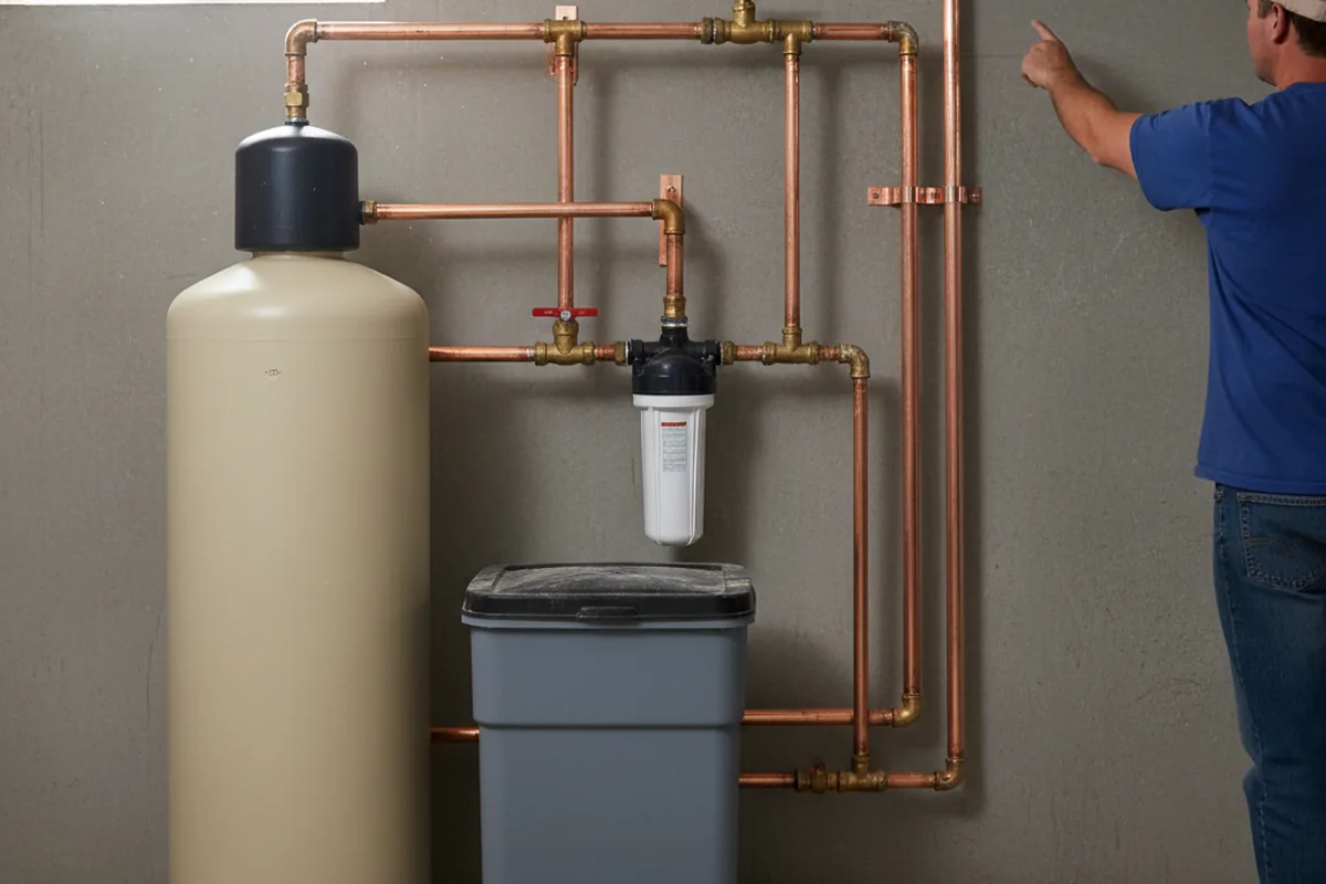 Whole-house water treatment system installed in Union